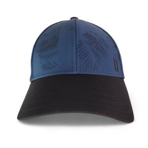 Walter Hagen Perfect 11 "Palm" Vented Cooling Golf Hat Blue / Black OS